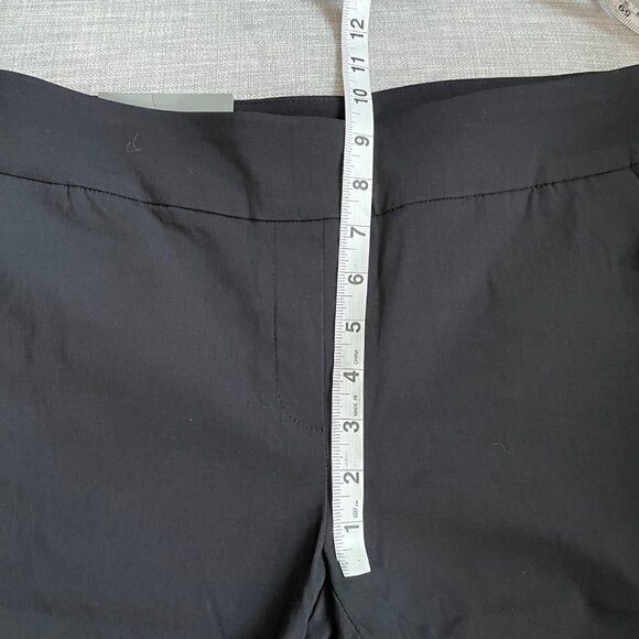 NWT JM Collection Deep Black Ankle Pant Comfort Waistband Pants Women's Size S - Picture 9 of 11